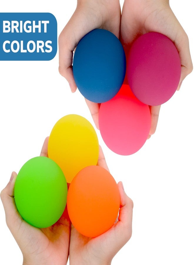 Promote Bouncy Balls - Huge Bouncing Balls (Pack of 5) - 3 Inches Jumbo Bounce Balls - Frosty Bouncing Balls for Kids, Cats and Dogs| Colors Sent as per Availability - Image 2